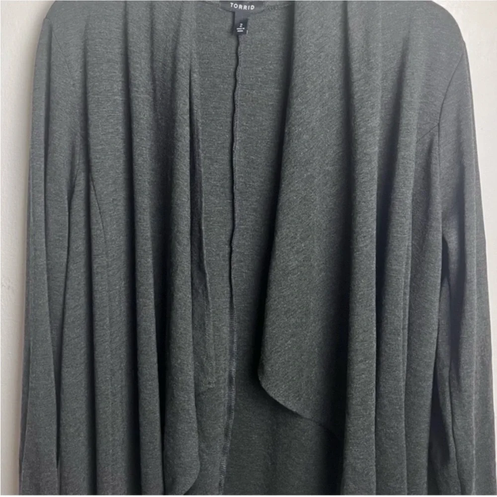 TORRID Open Cardigan